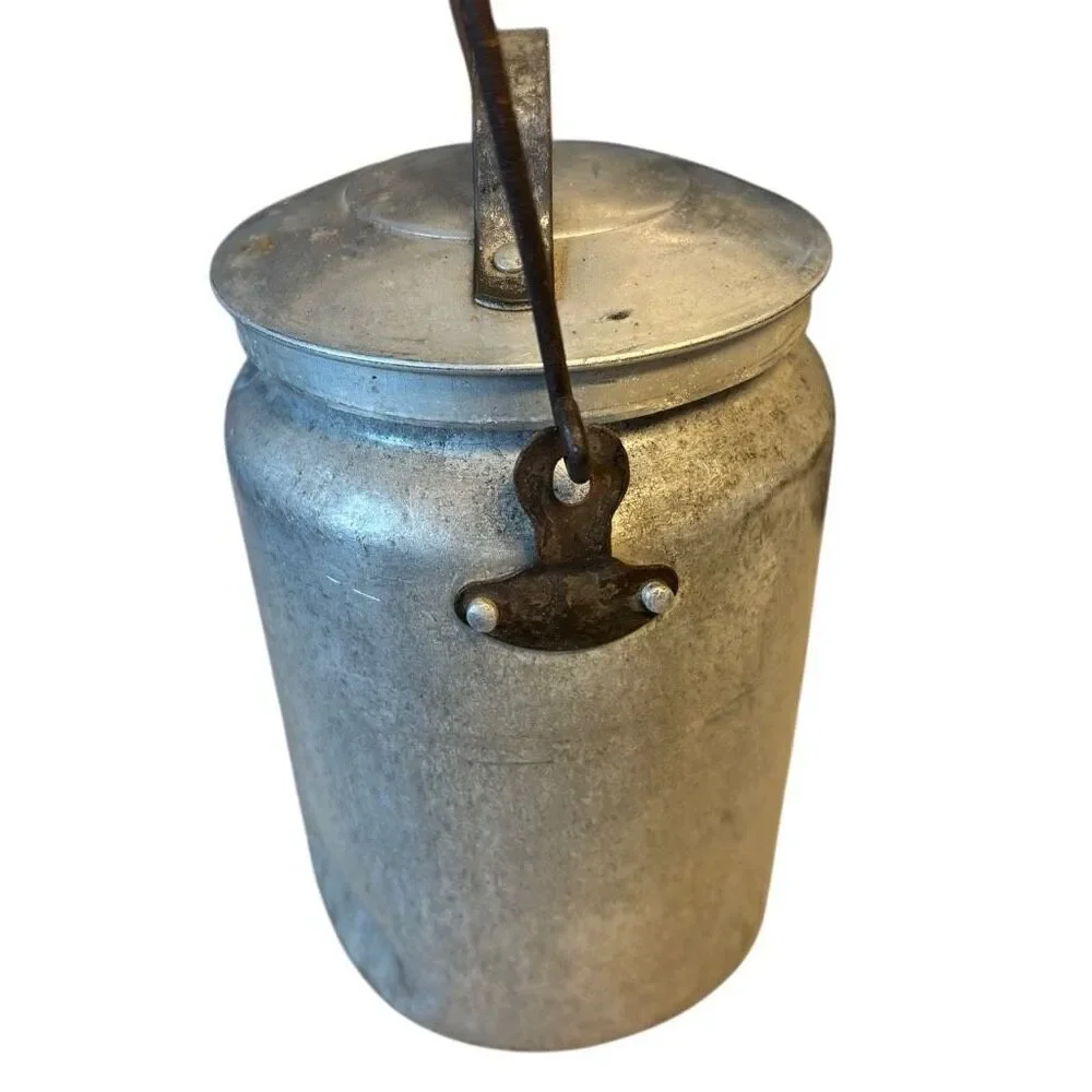 Vintage Keystone Aluminum Milk Can